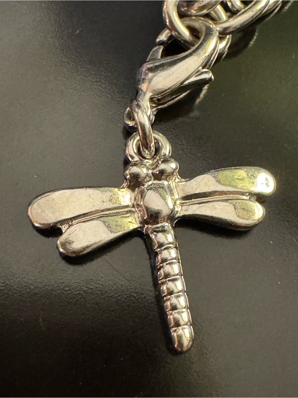 Summer Vibes Charm Bracelet - Silver Tone- Butterfly Dragonfly Hearts Flip-Flops - Picture 3 of 8